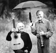 Saxophonist Paul Winter and Brazilian guitarist Oscar Castro-Neves